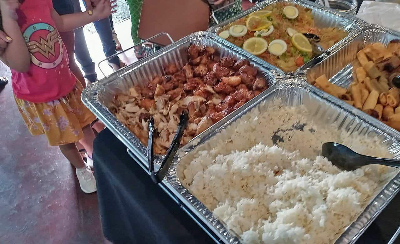 birthday party filipino foods