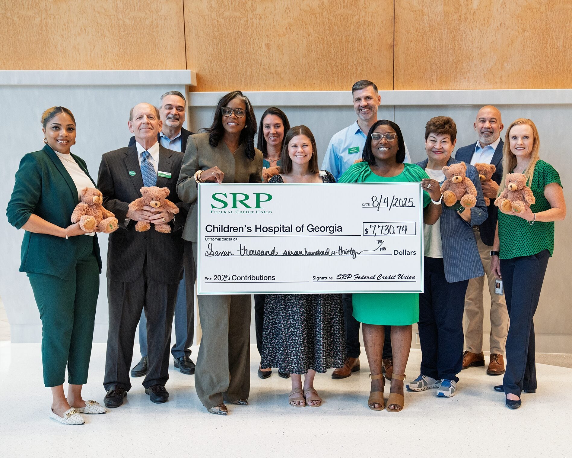 Big gift to Children’s Hospital from SRP